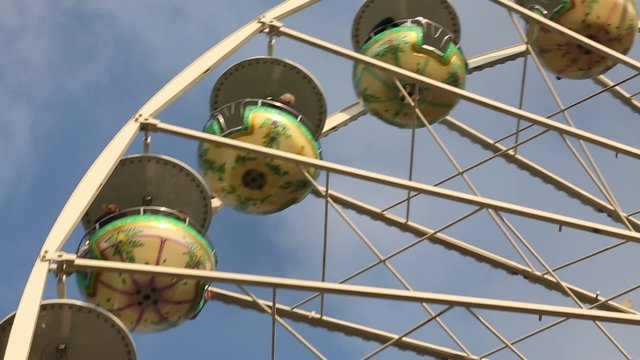 Ferris wheel detail