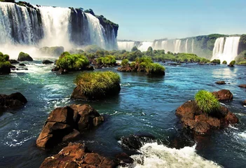 Foto auf Acrylglas Wasserfälle von Iguazu © martinbisof