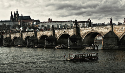 Prague Charles bridge - 83378107