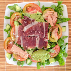 Ham and Tuna Salad