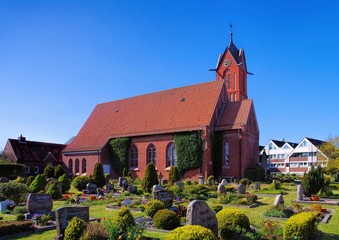 Langeoog Kirche - Langeoog church 01