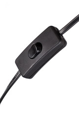 power cord with button