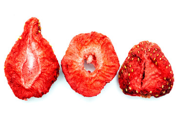 Gefriergetrocknete Erdbeeren