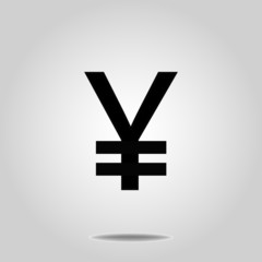 Fototapeta premium Yen icon