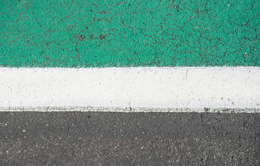Fototapeta premium Green Street background