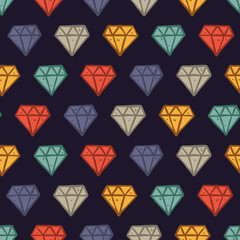 vintage diamond pattern