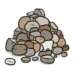 stack of rocks