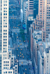 Avenue of New York, aerial view