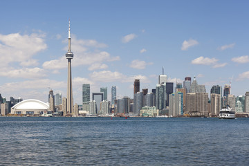 Fototapeta premium toronto city skyline