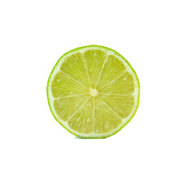 Fresh lemon Isolated on white background