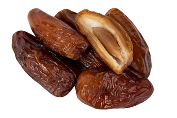 dates on a white background