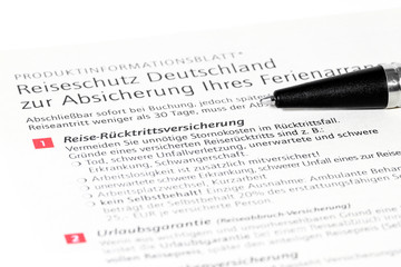 Obraz premium Reiseschutz