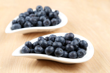 Blueberries in bowl