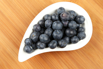 Blueberries in bowl
