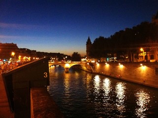 Obraz premium Twilight in Paris