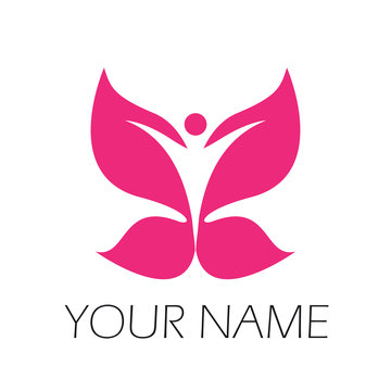 Vector logo spa, yoga and relax