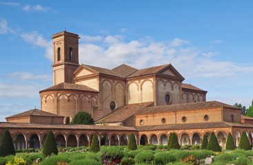 San Cristoforo alla Certosa in Ferrara / Italien - obrazy, fototapety, plakaty