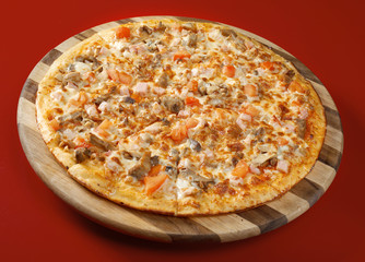 Pizza neat's tongue