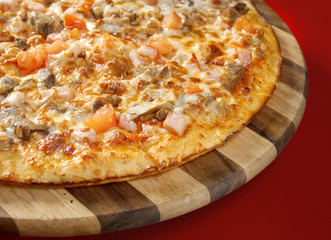Pizza neat's tongue
