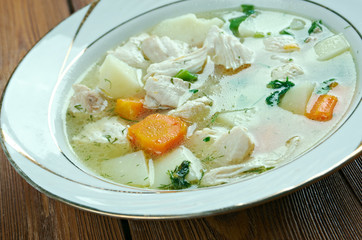 Chicken waterzooi