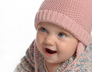 baby little girl portrait