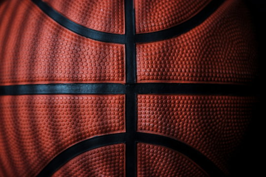 Basketball ball background 