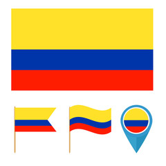 Colombia, country flag