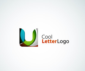 Fototapeta premium Vector letter logo