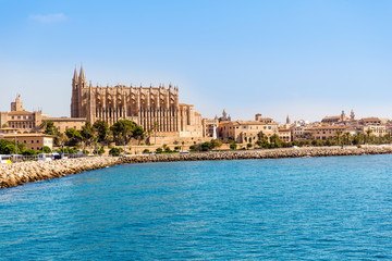 Majorca Palma Cathedral Seu Seo of Mallorca © lunamarina