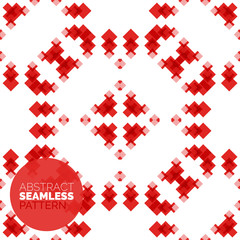 Vector colorful seamless geometric pattern. Modern stylish