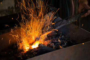 Il Fuoco nella Forgia del Fabbro