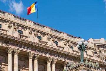 Obraz premium The National Military Circle In Bucharest built in 1912.