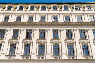 Vintage Architecture In Bucharest, Romania