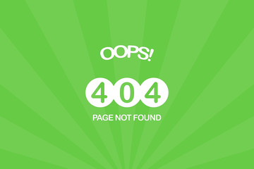 Fototapeta na wymiar Page not found - 404