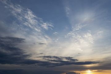 Sunset Sky Background