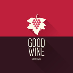 Wine label design