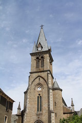 Fototapeta na wymiar Bâtiment de l'Aveyron/1