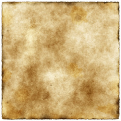 Altes Papier mit schmutzigem Rand