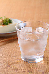 焼酎のロック