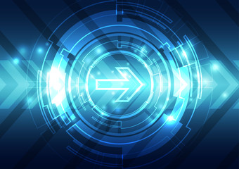 abstract future speed technology system background, vector