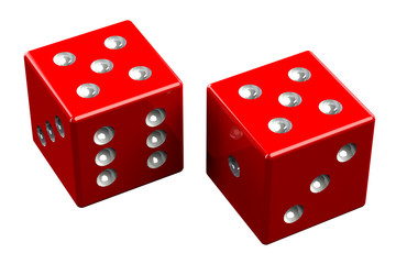 Pair of dice - Hard Ten