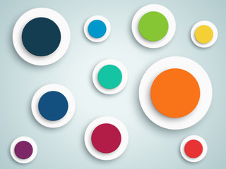 Abstract Circle Vector Background
