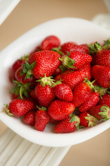 Fresh strawberry fruit diet summer