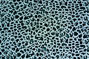 texture of fabric striped leopard for background