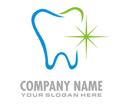 dentists logo image vector