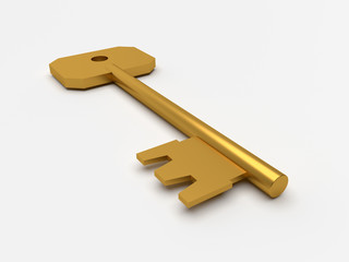Gold key