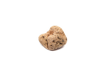 Isolated Pumice Stone, one kind of igneous rock