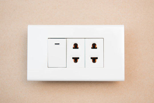 white switches and outlet