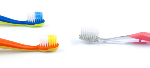 Color toothbrushes