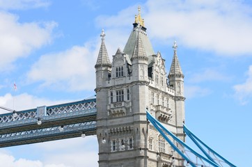 Fototapeta na wymiar Top of tower of London